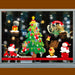 Christmas Decorations Window Glass Static Stickers Home Office Decoration Stickers