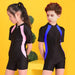 One-Piece Swimsuit for Boys and Girls with Sun Protection Design