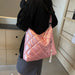 Quilted Nylon Travel Bag Lightweight Weekender Tote Perfect For Getaways And Daily Commutes