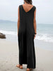 Sleeveless Wide Leg Jumpsuit For Women With Comfortable Fit For Spring And Summer Outfits