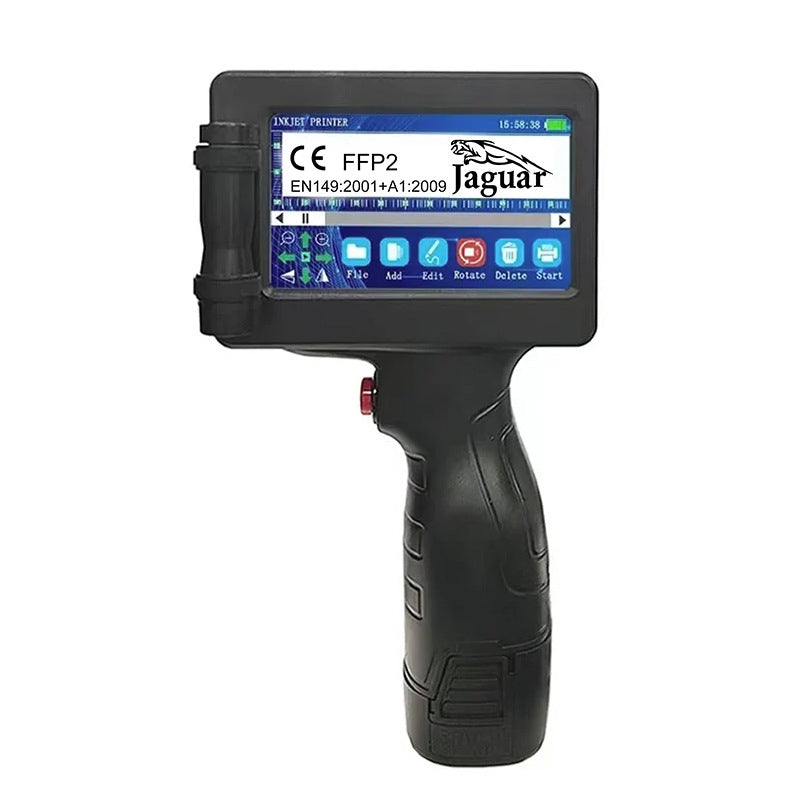 Intelligent Handheld Inkjet Printer Assembly Production Date Marking ...
