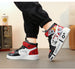 Men's Autumn High-Top Anti-Slip Casual Sports Shoes for Everyday Wear
