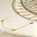 Elegant 18K Gold-Plated Necklace for Women with Timeless Minimalist Charm