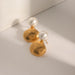 18K Gold-Plated Stainless Steel Shell Shape Earrings For Women Fashion Jewelry