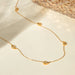 Elegant 18K Gold-Plated Necklace for Women with Timeless Minimalist Charm