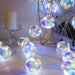 LED Rose String Lights Heart-Shaped Decorative Fairy Lights for Bedroom
