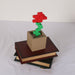 Miniature Floral Building Block Set for Creative and Elegant Home Decoration