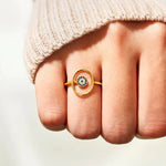 925 Sterling Silver Evil Eye Ring for Women – Protective Symbol Jewelry