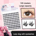 Sunflower Comics Thick Natural Look False Eyelashes in Segmented Layers