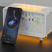 White Noise Sleep Aid with Bluetooth Speaker, Flame Lamp, and Humidifier