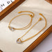 18K Gold-Plated Heart Bracelet Delicate Women's Jewelry Gift
