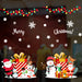 Christmas Decorations Window Glass Static Stickers Home Office Decoration Stickers