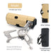 Card Type Gas Stove Folding Portable Camping Magnetic Windproof Cass Stove
