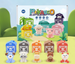 Paired Toy Hand Puppet Rainbow Color Family Cognitive Children's Puzzle Assembly Toys