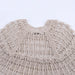 Slim Fit Decorative Jacquard Layered Knit Top for Women – Elegant Styling
