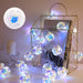 LED Rose String Lights Heart-Shaped Decorative Fairy Lights for Bedroom