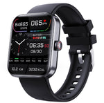 F57L Sports Smartwatch with Heart Rate, Body Temperature & Bluetooth Sync