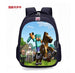 Teenager Minecraft Cartoon Backpack – Cool School Bag for Boys