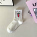 Men's Mid Length Soft Comfortable Home Socks Sweat Absorbing Odor Resistant Socks