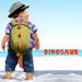 Kids’ Dinosaur Cartoon Backpack - Mini Schoolbag for Toddlers & Small Children