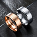 Surrounding Ring Titanium Steel Jewelry Men's Fashion Jewelry Ring