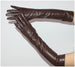 Multicolor Women's Leather Hand Gloves Long Sheepskin Warm Winter Hand Gloves