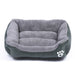 Soft and Cozy Fleece Pet Bed – Waterproof Bottom for All Pet Sizes