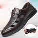 Men’s PU Leather Stylish Buckle Shoes for Casual or Semi-Formal Wear
