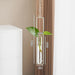 Scandinavian Style Hanging Hydroponic Glass Vase for Wall and Door Decor