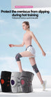 Silicone Meniscus Knee Protector with Adjustable Shock Absorption Support