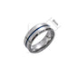 Men’s Domineering Ring - Blue Student Tail Ring with Unique Design