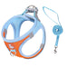 Pet Cat Dog Leash – Reflective Chest and Back Dog Harness with Anti-Loosening Design