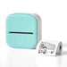 Portable Mini Thermal Printer Pocket Label Printer Self-Adhesive Paper