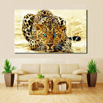 Modern Paintings HD Digital Canvas Print Large Leopard Poster for Living Room Home Decor No Frame