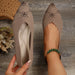 Point Toe Mesh Flat Slip-On Shoes – Breathable Comfort Wear