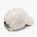 Distressed Adjustable Cotton Baseball Cap With Casual Outdoor Design