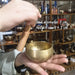 Handmade Brass Tibetan Singing Bowl with Sanskrit – Stress Relief Tool