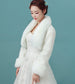 Bridal Fur Shawl and Warm Cloak for Wedding Dress and Cheongsam