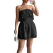 Women's Slim Fit Chest-Hugging Shorts Jumpsuit