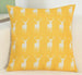 Nordic Style Yellow Cushion Cover – Decorative Throw Pillowcase