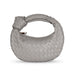 Woven Designer Handbag - Fashionable Cowhorn Knotted Bag for Stylish Carrying