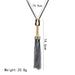 Long Tassel Sweater Chain Accessory Necklace Jewelry