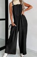 Sleeveless Shoulder Strap Jumpsuit For Women With Elegant And Relaxed Styling