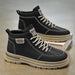 Men’s Autumn High Top Martin Boots – Casual, Versatile Workwear Shoes