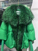Women's Coat Down Jacket Super Large Fox Fur Collar Fashion Luxury Outerwear