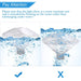Diamond Pool LED Bathtub Lights Waterproof Baby Shower Floating Lights