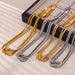 Elegant Titanium Steel Knot Pendant Necklace for Women Jewelry