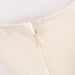 Women's Round Neck Sleeveless Bow Tie Mini Dress – Slim Fit A-Line