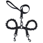 Explosion-Proof Luminous Double-Headed Pet Leash – For Two Dogs