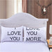 I Love You Pillowcase – Decorative Print Neck Pillow Cover for Bedding
